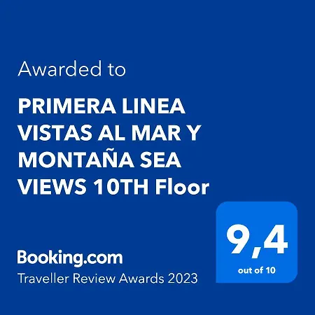 Apartment Primera Linea Vistas Al Mar Y Montana Sea Views 10th Floor Oropesa del Mar